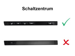 DYNAVIN Funktionsträger für BMW E46 Blende Mittelkonsole für Einzeltaster (durchgehendes Schaltzentrum) 1 x USB, 1 x USB-Ladefunktion