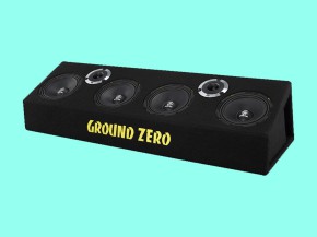 GROUND ZERO COMPETITION "GZCB 16.2XSPL" Fullrange SPL Lautsprecherbox 800W