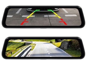 ESX "VNA-MIRROR" 24.54 cm (9.66”) IPS TFT-LCD Innenspiegel-Monitor mit Vollbildansicht