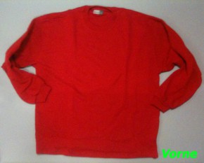 AKB-Tuning Teamwear Sweatshirt in rot mit schwarzem Logo (Größe M)