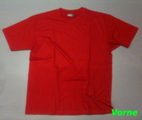 AKB-Tuning Teamwear T-Shirt in rot mit schwarzem Logo (Größe M)