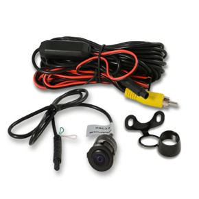 AMPIRE Farb-Rückfahrkamera, Ein-/Aufbau, gespiegelt/normal, Hilfslinien/ohne Hilfslinien