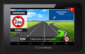 CARGUARD "IntelliRoute CA6000DVR" Reisemobil- Navigationssystem 5"(12,7cm)