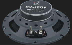 Dietz "CX-160F" 2-Wege Koax-Lautsprecher-Set FLAT 6,5"(16cm) Max.Power 85 Watt