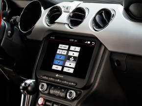 DYNAVIN 10,1"(25,7cm) Multimediagerät "D9-MST2015L Plus" für Ford Mustang Bj.2015-2021 mit 4-Zoll Monitor ab Werk inkl. Navisoftware