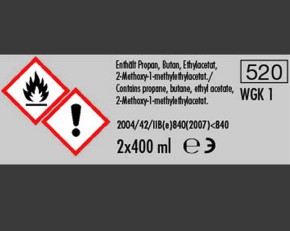 FOLIATEC Sprüh Folien Set (2 x 400ml) in toxicgrün glänzend