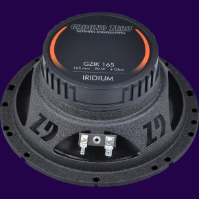 GROUND ZERO IRIDIUM "GZIC 165.2" 165mm 2-Wege Komponenten-Lautsprechersystem
