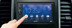 SONY 6,2"(15,7cm) 2-DIN Autoradio "XAV-AX1005DB" Apple CarPlay, DAB+, BT OHNE CD Laufwerk
