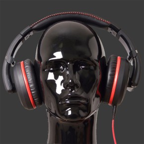 Vibe Black Death Over Ear Kopfhörer - schwarz